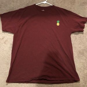 Burgundy T-shirt